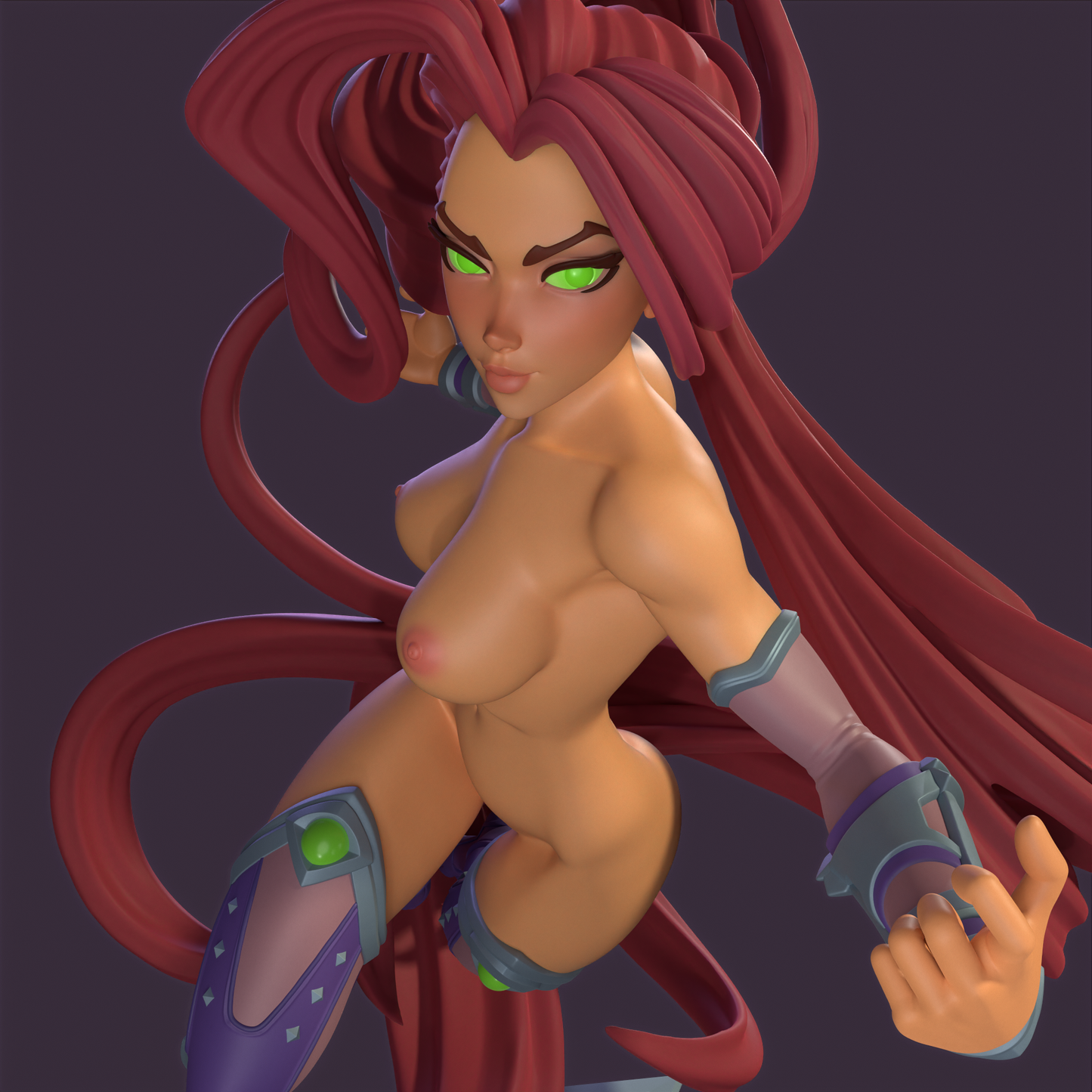 StarFire NSFW TT 18+| Diamuuu3d Fan Art| Garage Kit | Unpainted