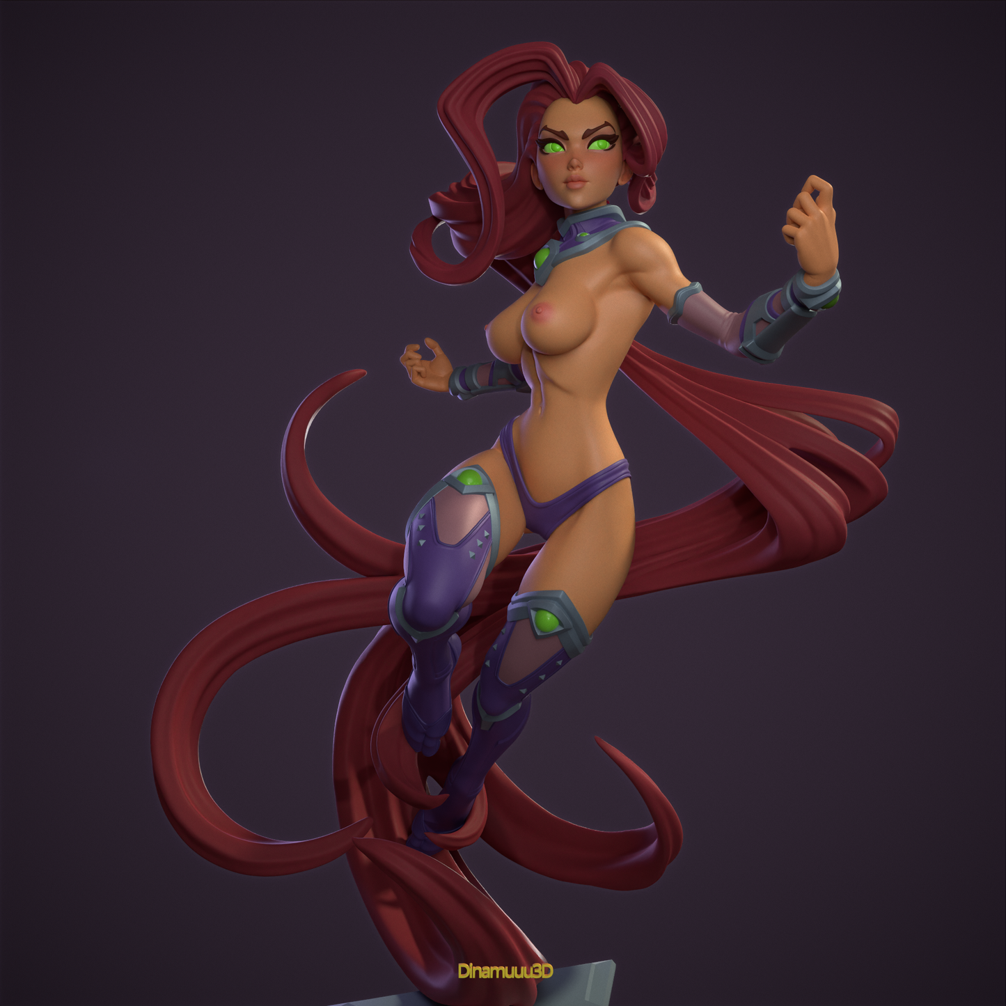 StarFire NSFW TT 18+| Diamuuu3d Fan Art| Garage Kit | Unpainted