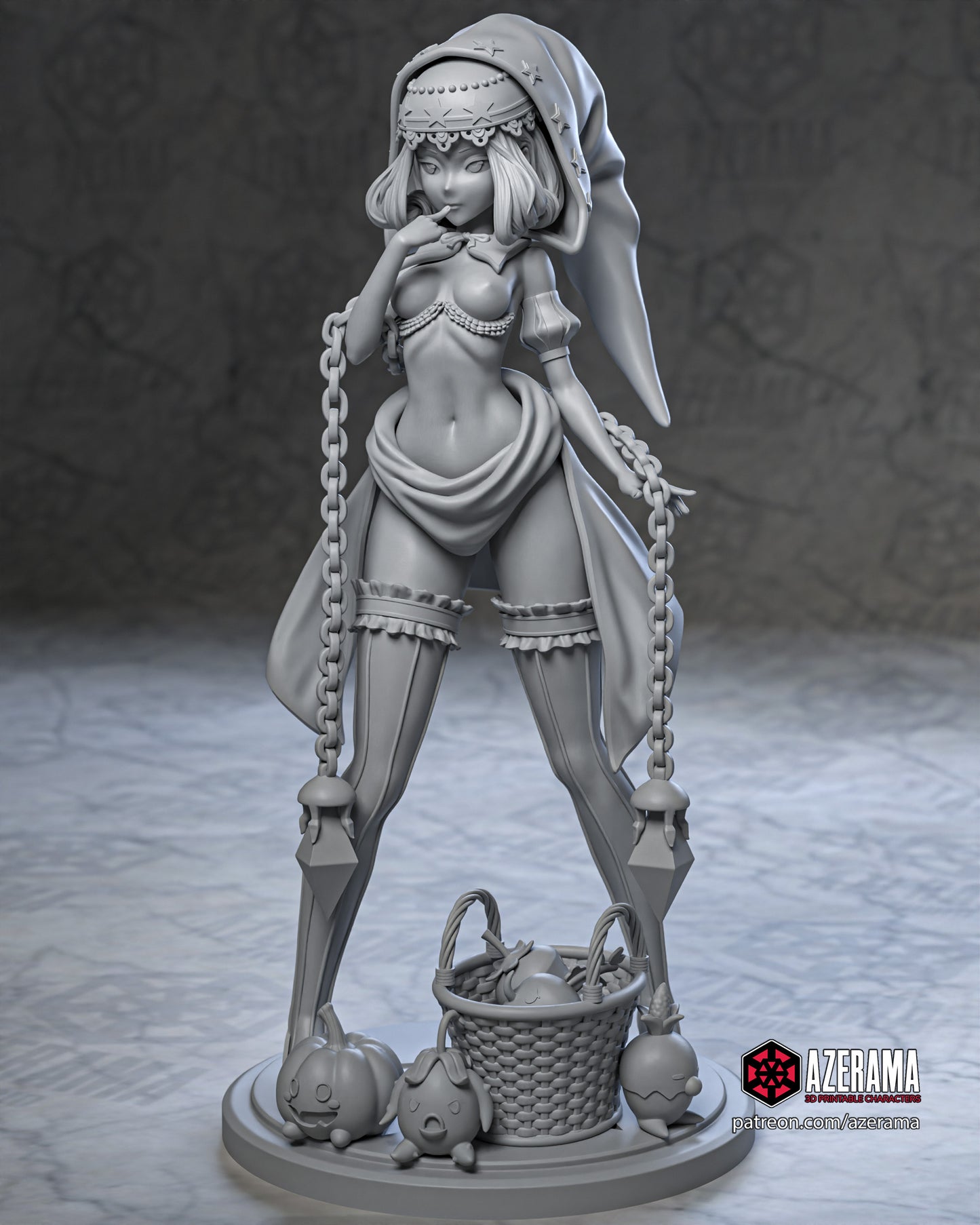 Velvet 18+ | Azerama Fan Art | Garage Kit | Unpainted