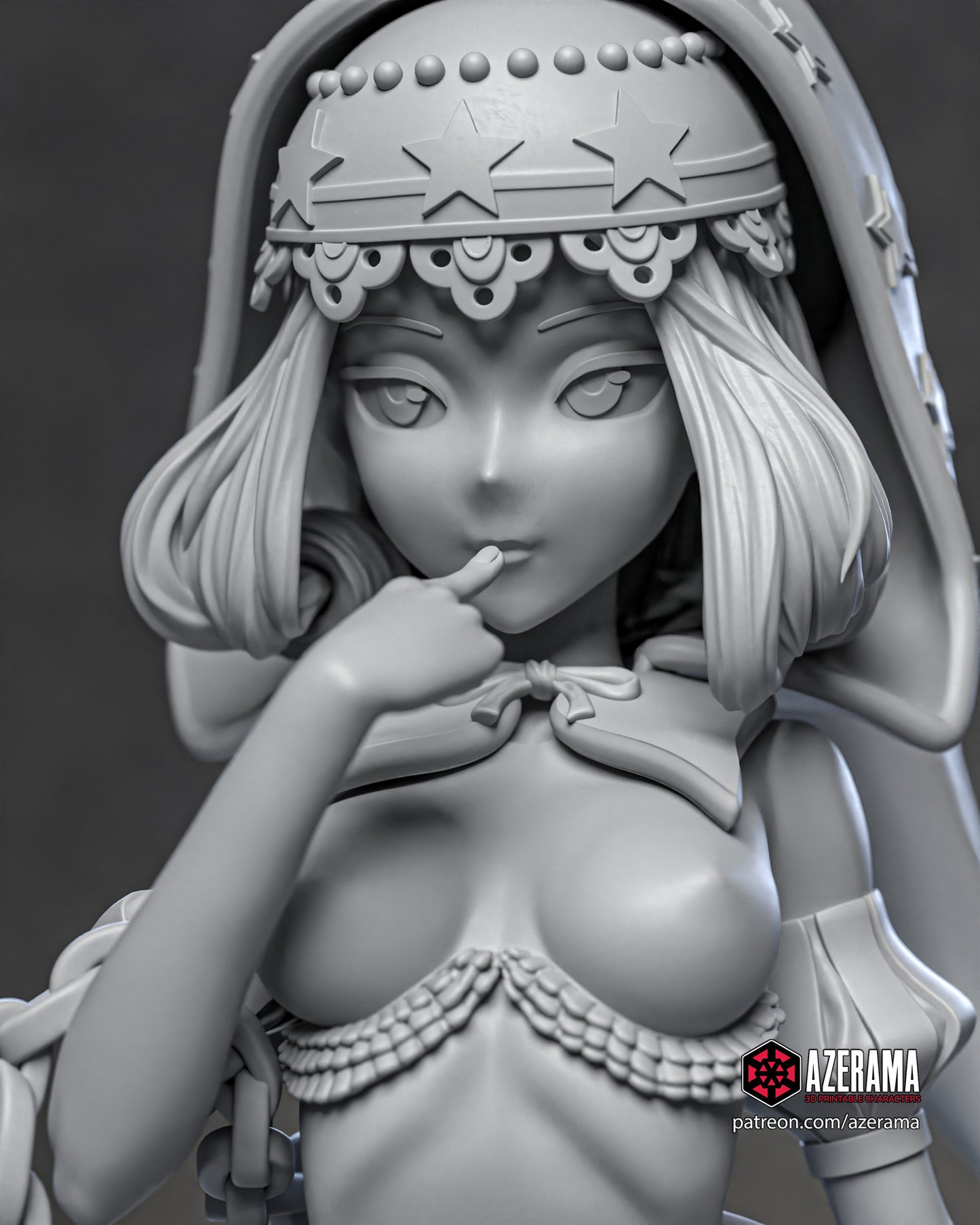 Velvet 18+ | Azerama Fan Art | Garage Kit | Unpainted