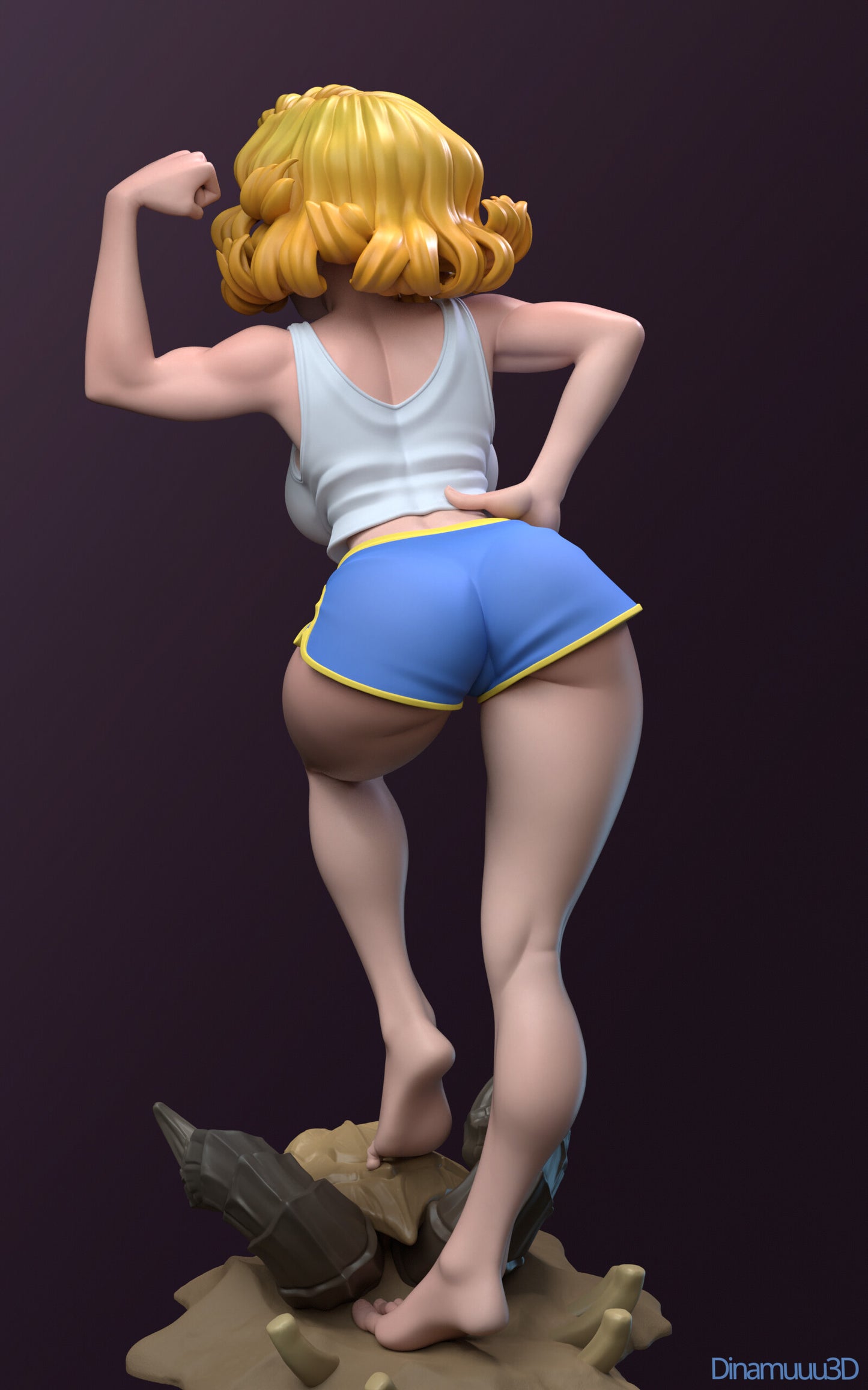 Vault Girl  | Diamuuu3d Fan Art| Garage Kit | Unpainted