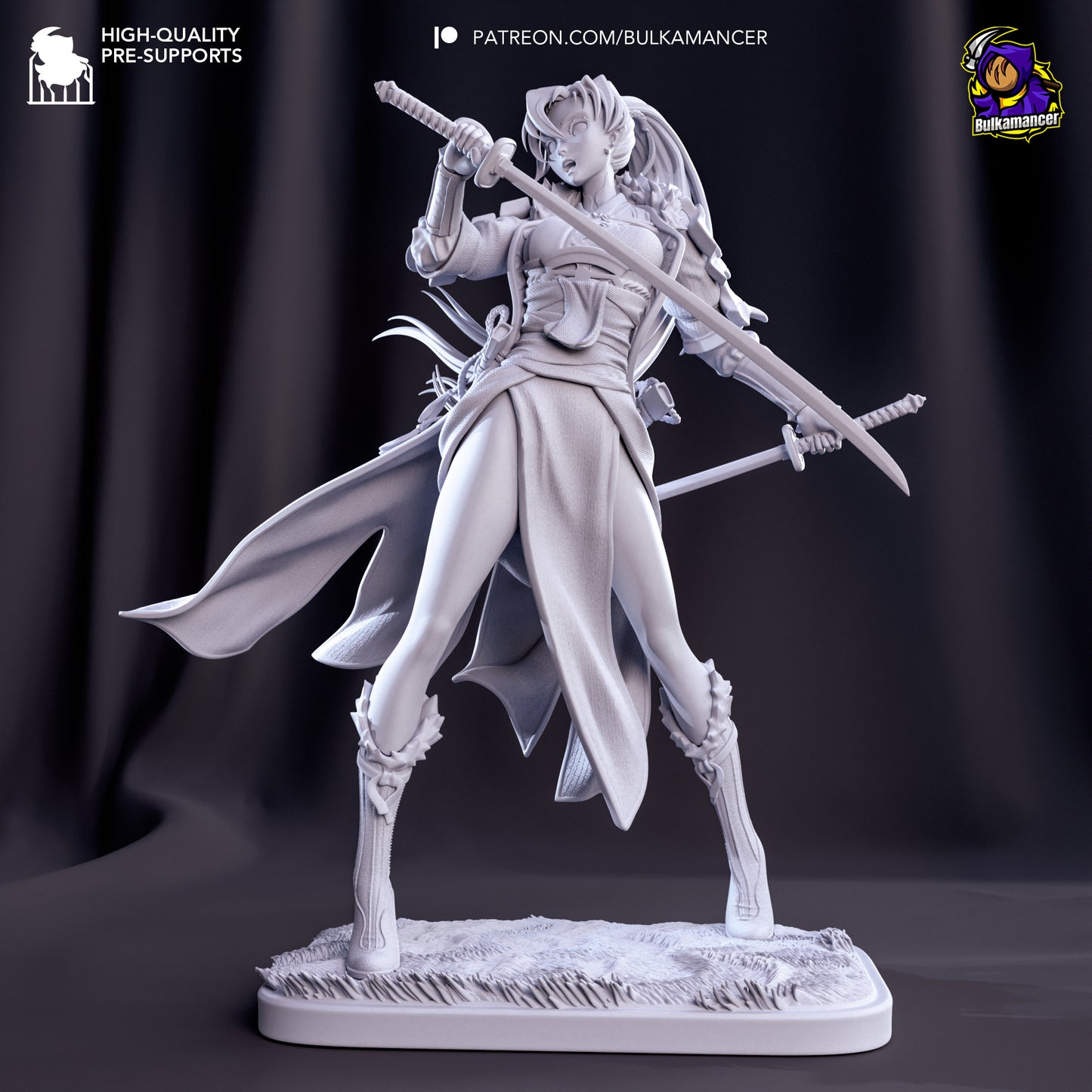 Lyn Fire E| Bulkmancer Fan Art| Garage Kit | Unpainted