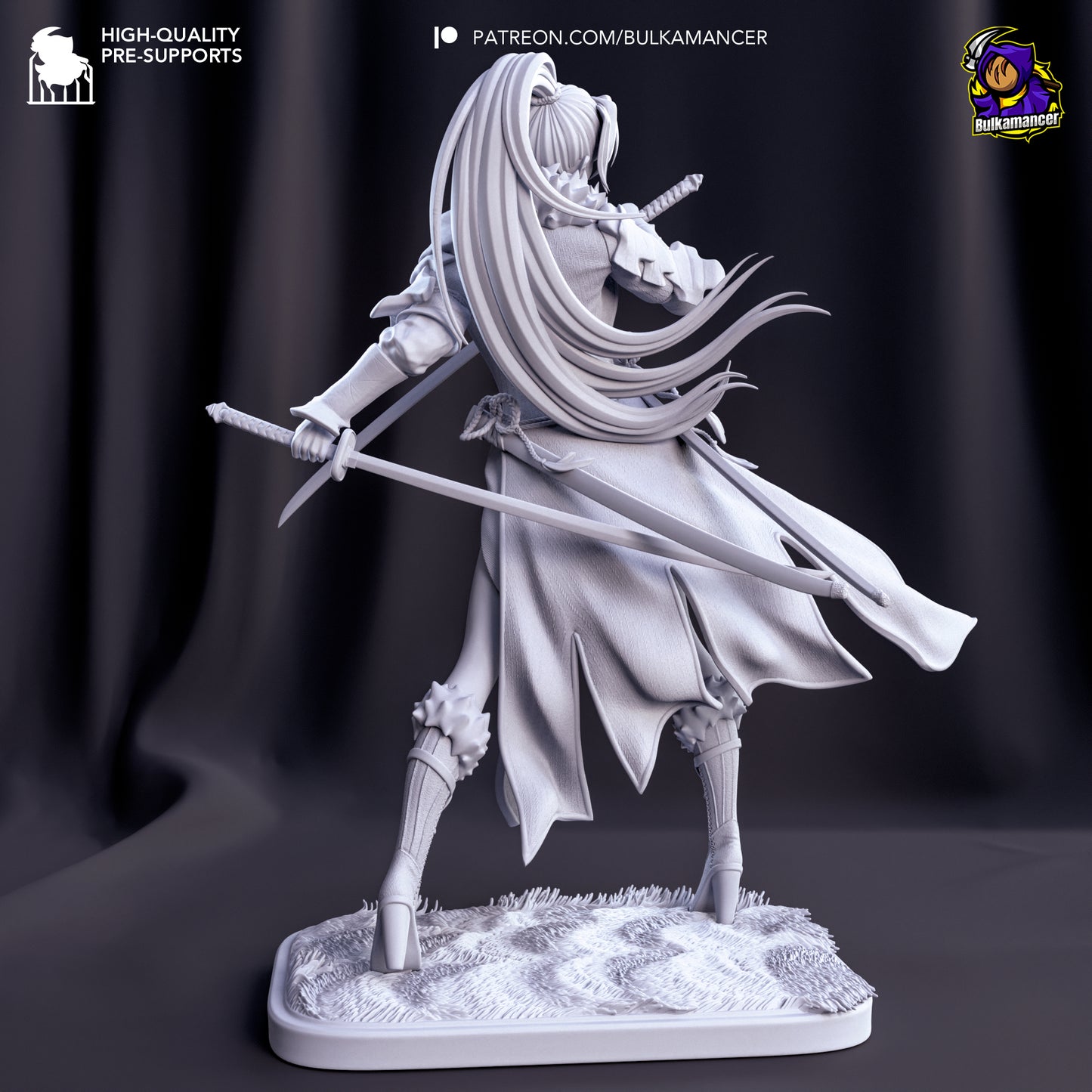 Lyn Fire E| Bulkmancer Fan Art| Garage Kit | Unpainted