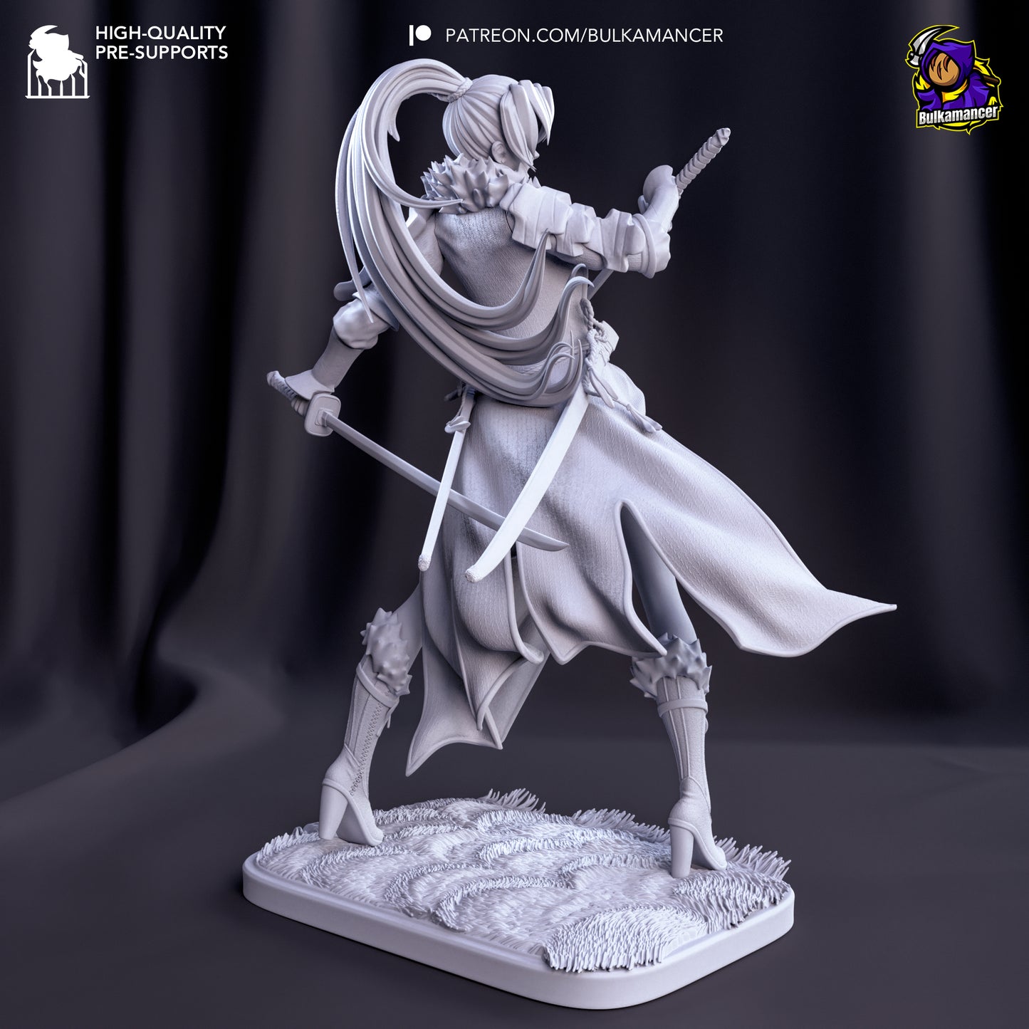 Lyn Fire E| Bulkmancer Fan Art| Garage Kit | Unpainted