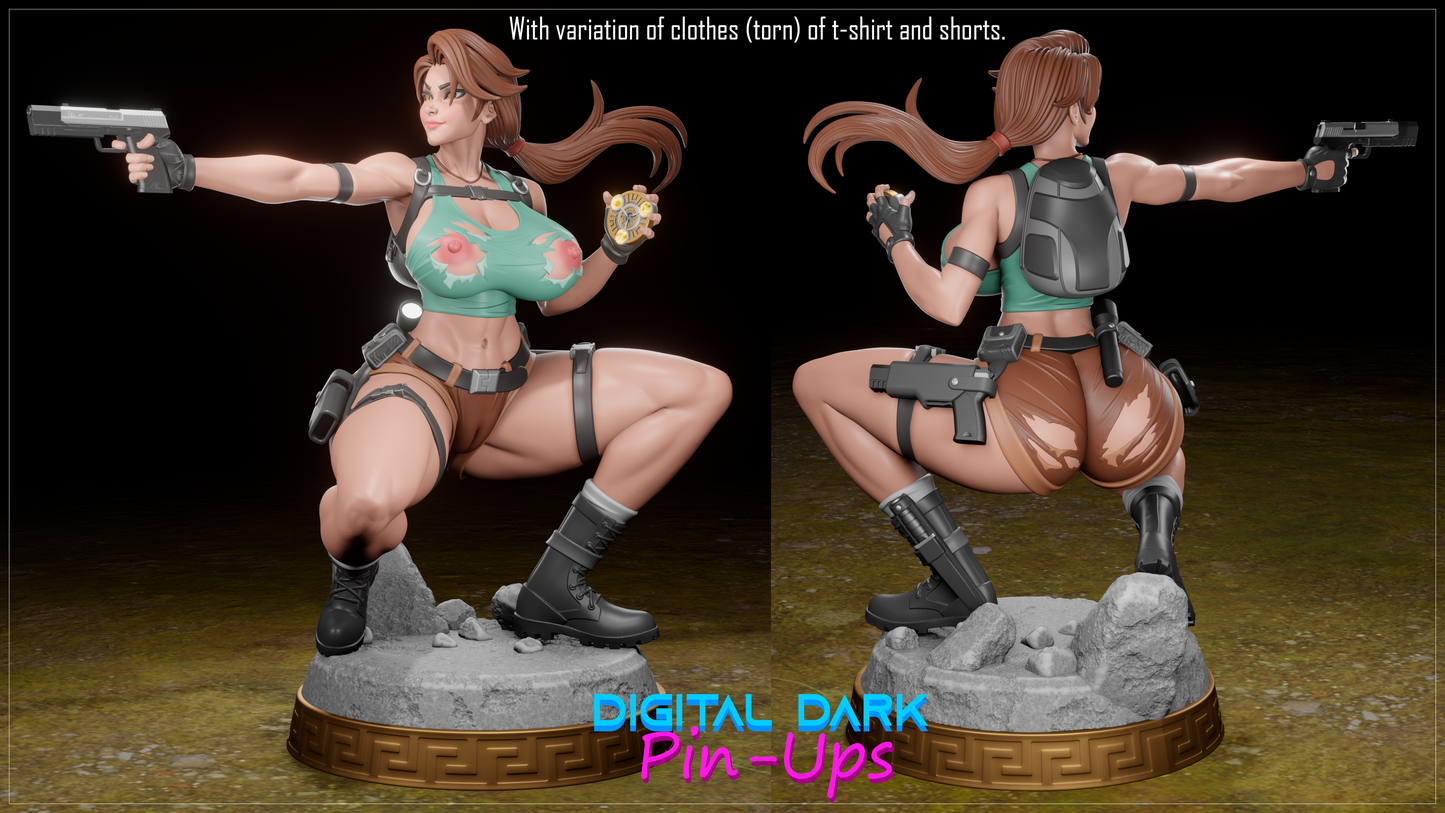 Lara | Fan Art | Garage Kit | Unpainted